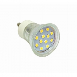 Żarówka GU11 12 led 3W 230V 270 lm zimna biała 6500K
