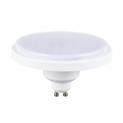 Żarówka GALAXY ES111 LED 12W W/NW gu10 120 stopni 1200lm 230V AR111 neutralna biała obudowa biała (bez otworów)