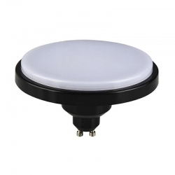 Żarówka GALAXY ES111 LED 12W B/WW gu10 120 stopni 1200lm 230V AR111 ciepła biała obudowa czarna (bez otworów)