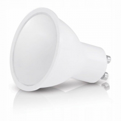 KB Żarówka LED GU10 7W WW ciepła biała 3000K mleczny klosz 540 lm
