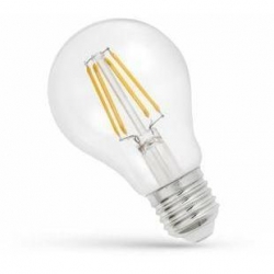 Żarówka led filament E27 4W A60 duża kulka ciepła biała 2700K RETRO