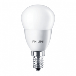 Żarówka led Philips CorePro E14 5,5W 840 4000K neutralna biała 470lm P45 kulka lustre
