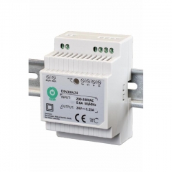 Zasilacz POS na szynę DIN 30W 24VDC1,25A DIN30W24