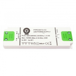 MPL- Zasilacz FTPC 30W meblowy 12V DC FTPC30V12-C2