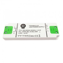 MPL- Zasilacz FTPC60V12-C2 60W 12V DC 5A POSPOWER meblowy