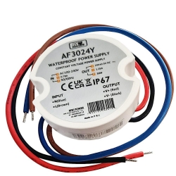 Zasilacz led 30W 12V DC AF3024Y IP67 puszkowy do puszki 1,25A