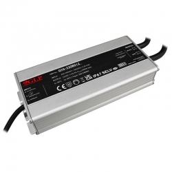 Zasilacz LED GV6-320B012 320W 12V 26,7A GLP IP67 z filtrem PFC