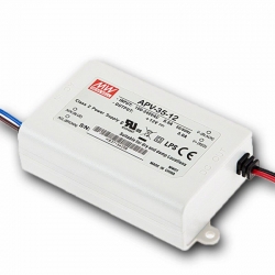 Zasilacz led Mean Well APV-35-12 35W ip20 12VDC 3A