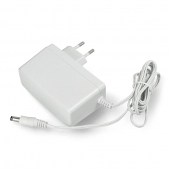 Zasilacz wtyczkowy 15W 1,25A 12V DC ip20 2,1/5,5 POSC12125A-WH biały