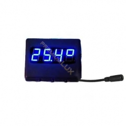 Zegar mikroprocesorowy z datą czerwony do led 12V
