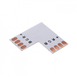Złączka narożna PCB taśmy led 10mm t t rgb-31282