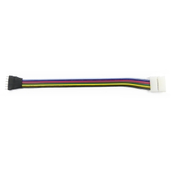 Złączka do taśmy led RGB+CCT t+k 6-pin łączy taśmę RGB+CCT 12mm z kontrolerem
