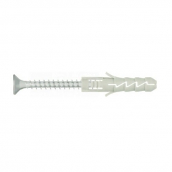KOELNER kołek rozporowy FIX fi 8 z wkrętem 4,5x50mm polipropylen 200szt FIX-08+450