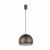 Nowodvorski lampa wisząca CANDY GU10 x 1 Stal lakierowana Satynowy czekoladowy 220-230 V MAX: 10W