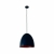 Nowodvorski lampa wisząca EGG M E27 x 1 Kompozyt Stal Czarny ~220-230 V MAX: 40W