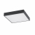 Nowodvorski plafon QUAD GX53 x 4 Stal lakierowana Tworzywo sztuczne PMMA Czarny ~220-230 V MAX: 15W only LED