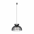 Nowodvorski lampa wisząca KYMI C E27 x 1 Sklejka Stal lakierowana Czarny ~220-230 V MAX: 60W