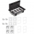 KONTAKT SIMON FLOOR BOX puszka podłogowa 4x gniazdo pojedyncze z/u + 4x gniazdo RJ45 kat. 6 nieekranowane do podłóg technicznych ( podniesionych )