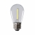 Kanlux żarówka led ST45 0,9W E27 GR zielona do girland