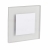 Kanlux oprawa schodowa APUS LED W-NW neutralna biała, 4000K, 12V DC, 0,8W, 14lm, biała