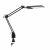 Kanlux lampka biurkowa HERON II LED B neutralna biała, 4000K, max 4,8W, 430lm, czarna, wyłącznik w obudowie, można przytwierdzić do blatu / półki