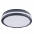 Kanlux plafon led BENO 24W NW-O-GR neutralna biała, 4000K, 1920lm, okrągły, grafit, IP54