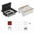KONTAKT SIMON FLOOR BOX puszka podłogowa 1x gniazdo pojedyncze z/u + 1x gniazdo DATA + 1x gniazdo RJ45 kat. 6 + 1x VGA + kaseta do wylewki