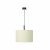 Nowodvorski lampa wisząca ALICE M E27 x 1 Tkanina Stal lakierowana Ecru ~220-230 V MAX: 1x60W