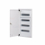 Kanlux IDEAL Rozdzielnica metalowaKP-DB-I-MF-412 podtynkowa 230/400 AC stal IP30 35682