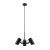 Kanlux lampa wisząca AGZAR C 3xE14 B czarna