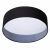 Kanlux plafon RIFA LED 17,5W WW B/W ciepła biała, 3000K, 1450lm, czarna/biała