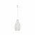 Nowodvorski lampa wisząca CAMILLA E27 x 1 Stal lakierowana Tkanina Biały ~220-230 V MAX: 1x40W