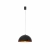 Nowodvorski lampa wisząca HEMISPHERE S E27 x 1 Stal lakierowana Tworzywo sztuczne Czarny ~220-230 V MAX: 1x60W