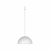 Nowodvorski lampa wisząca HEMISPHERE S E27 x 1 Stal lakierowana Tworzywo sztuczne Biały ~220-230 V MAX: 1x60W