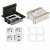 KONTAKT SIMON FLOOR BOX puszka podłogowa 3x gniazdo pojedyncze z/u + 1x gniazdo 2xusb + kaseta do wylewki