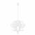 Nowodvorski lampa wisząca KATERINA E27 x 1 Tworzywo sztuczne ABS Szkło Biały ~220-230 V MAX: 1x60W