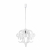 Nowodvorski lampa wisząca KATERINA E27 x 1 Tworzywo sztuczne ABS Szkło Transparentny ~220-230 V MAX: 1x60W