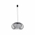Nowodvorski lampa wisząca MERSEY E27 x 1 Stal lakierowana Szkło Czarny ~220-230 V MAX: 1x60W