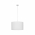 Nowodvorski lampa wisząca ALICE L E27 x 1 Tkanina Stal lakierowana Biały ~220-230 V MAX: 1x60W