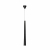Nowodvorski lampa wisząca QUEBECK GU10 x 1 Aluminium lakierowane Stal lakierowana Czarny ~220-230 V MAX: 1x35W