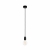 Nowodvorski lampa wisząca SILICONE E27 x 1 Silikon Stal lakierowana Czarny ~220-230 V MAX: 1x60W
