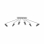 Nowodvorski oprawa natynkowa EYE SUPER GU10 x 6 Stal lakierowana Chrom Czarny ~220-230 V MAX: 10W only LED