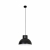 Nowodvorski lampa wisząca WORKS E27 x 1 Stal lakierowana Czarny ~220-230 V MAX: 1x60W