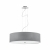 Nowodvorski lampa wisząca VIVIANE E27 x 3 Tkanina Szkło Szary ~220-230 V MAX: 3x60W