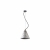 Nowodvorski lampa wisząca VOLCANO S GU10 x 1 Beton architektoniczny Stal lakierowana Szary ~220-230 V MAX: 1x35W