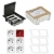 KONTAKT SIMON FLOOR BOX puszka podłogowa 5x gniazdo pojedyncze z/u + 1x gniazdo DATA + kaseta do wylewki