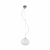 Nowodvorski lampa wisząca NUAGE S E27 x 1 Szkło Stal chromowana Biały ~220-230 V MAX: 1x60W