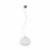 Nowodvorski lampa wisząca NUAGE M E27 x 1 Szkło Stal chromowana Biały ~220-230 V MAX: 1x60W