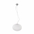 Nowodvorski lampa wisząca NUAGE L E27 x 1 Szkło Stal chromowana Biały ~220-230 V MAX: 1x60W