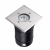 Kanlux opraw najazdowa BERG DL-10L 1xGU10, stal nierdzewna, kwadrat 110x110mm, IP67, IK08